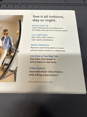 Ring Indoor Cam Plus, Plug-In, Retinal Vision 2K , Black, *NEW and SEALED*