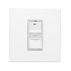 LIGHTOLIER IHS2-1000VA-W INSIGHT OCCUPANCY SENSOR SWITCH, PIR, ON/OFF, WHITE
