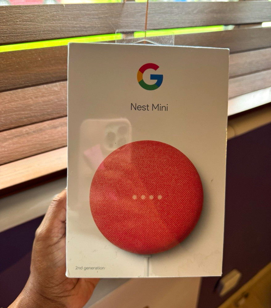 Google Nest Mini (2nd Gen) Smart Speaker Coral Bluetooth Wi-Fi GA01141-US