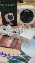 Wyze – Cam V4 2.5k QHD WiFi, Indoor/Outdoor, Wired Security Camera with Color…