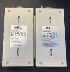 Axis T8125 AC 24V Midspan 60W PoE Injector 1-Port, P/N 5900-251-01 Lot of 2