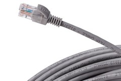 Lorex CBL60C5RU-W 60FT CA5e Extension Cable Fire Resistant In-Wall Rated CMR Typ