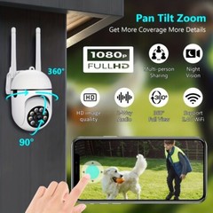 Wireless WiFi Security Camera System Smart outdoor Night Vision Cam 1080P US