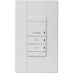 Sensorswitch Npodm Wh Digital Wall Switch, 2 Push Button, 15-24V Dc, White