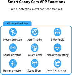 VIMTAG 2.5K Cameras for Home Security, Security Camera Outdoor/Indoor, 2.4G/5G W
