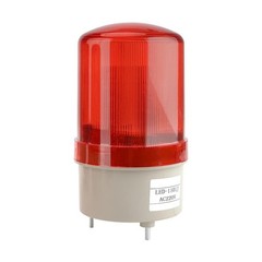 LED Strobe Warning Light Siren LTE Rotating Flash Buzzer Alarm DC12V 24V AC220V