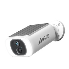 ANRAN 3MP Wireless Security Camera Outdoor Solar Battery Powered WiFi 2 Way Talk