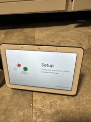 Google Nest Hub 1st Gen Smart Home Assistant Gray H1A w/ Power Cord