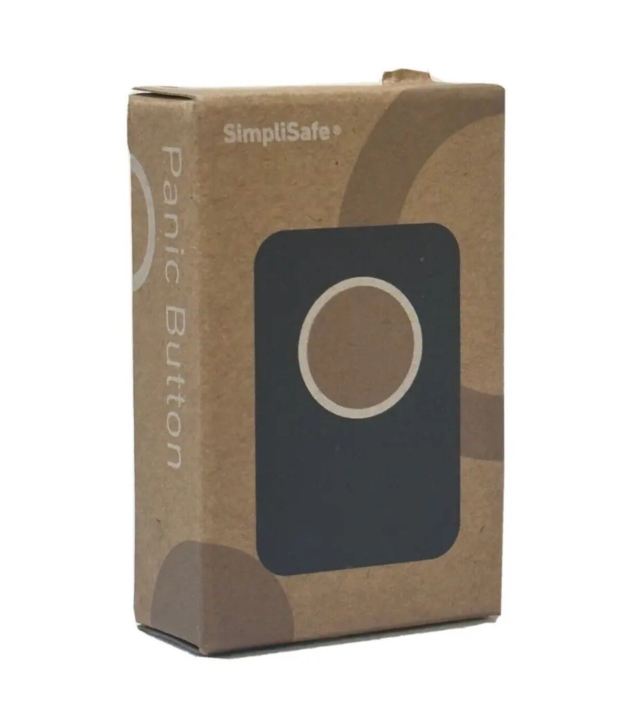 SimpliSafe Home Security System Panic Sensor Model PB3 White