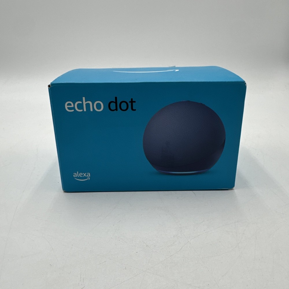 Amazon Echo Dot 5th Generation C2N6L4 Blue Bluetooth Smart Speaker With Alexa