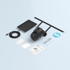 ANRAN Solar Security Camera Wireless Outdoor 4G LTE Cellular Home IP65 Camera PT