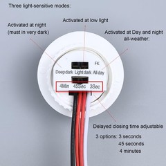 DC 12V/24V Motion Sensor Light Switch,PIR Smart Infrared Human Body Detection…