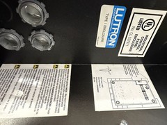 Lutron HQ-LV21-120 Processor Enclosure Panel – HomeWorks QS/QSX