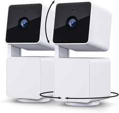 Alexa & Google Assistant Compatible Cam Pan v3, 2-Pack