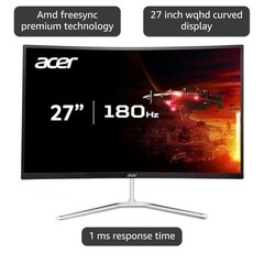Acer Nitro 27 Wqhd 2560 X 1440 1500R Curved Pc Gaming Monitor Amd Freesync