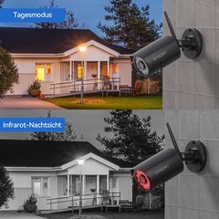 TMEZON Wireless 5MP Audio IP Security Camera System Metal 5MP 10CH NVR WIFI AI