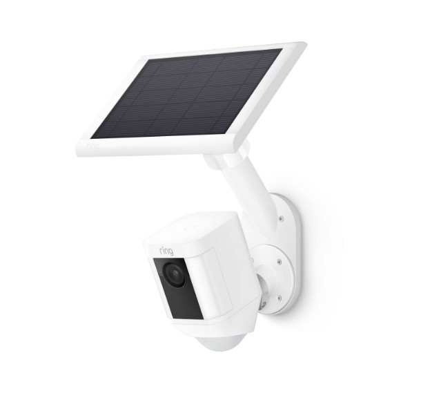 Ring Wall Mount for Cameras and Solar Panels – White