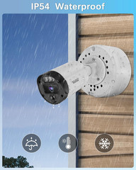 ABS Bullet Security Camera Junction Box Outdoor CCTV Mount Hide Cable Base Box