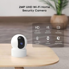 Battery-Powered Wireless Alarm System with HD Security Camera – Easy Setup
