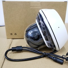 Vikylin 8MP PoE IP Security Camera PTZ 5X ZOOM 2-Way Audio Outdoor IR Light Dome