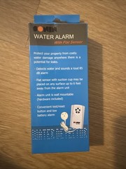 Sonin Water Alarm With Flat Sensor Hardware Included 85 dB