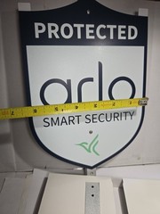 Arlo Smart Security Yard Sign NEW