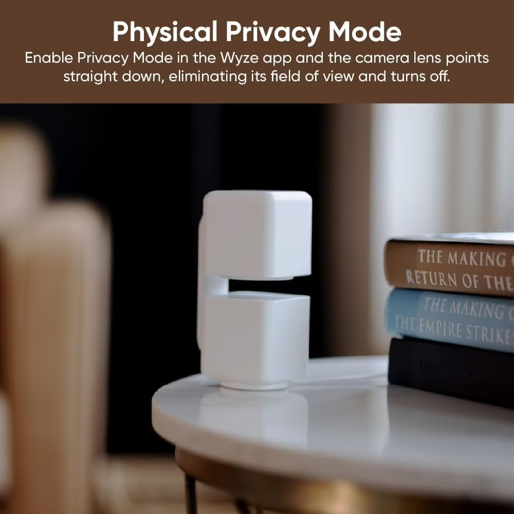 Wyze Cam Pan v4 4K UHD Indoor/Outdoor Plug-In Pan & Tilt Security Camera