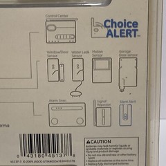 GE SILENT ALERT Wireless Alarm System Flashing LED model 45137 NEW SEALED