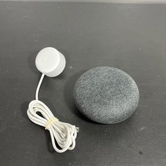 Google Home Mini H0A Smart Speaker Charcoal Gray W/Charger TESTED