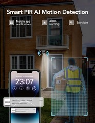Reliable 4G LTE Outdoor Security Camera – Solar Powered, HD Video, Night Vision