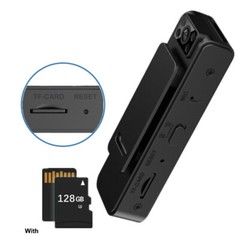 Body Camera W/128GB Card 2023 NEW HD 1080P Noise Reduction Camera For Filming