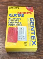 Gentex GX93-W GX93 Series 12VDC/24VDC Mini-Horn