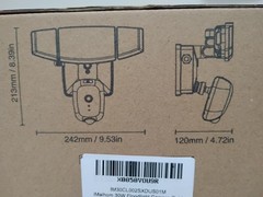 2K Floodlight Security Camera 3000LM WiFi 5G Outdoor Cam Color Night Vision