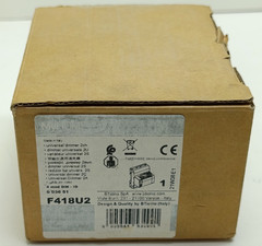 BTicino F418U2 MyHOME SCS Universal Dimmer 2-Channel DIN Rail Module – NIB