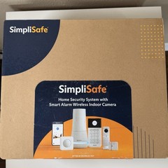 SEALED – SimpliSafe 8 Piece Wireless Home Security With Cameras