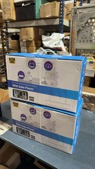 (8PX) Outdoor Wireless Cameras 2pcs 4MP Dual Lens Solar PTZ with 12” Monitor