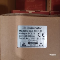 New Sealed LED IR Illuminator Night Vision 850nm Infrared S-SA1-60-C-IR