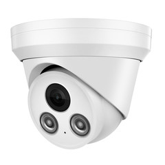 VIKYLIN 8MP IR Night Vision Turret IP Camera 4K MIC WDR POE White/Black Optional