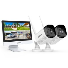 ANNKE 4K 10CH 12” NVR Wireless 8MP AI Security Camera System Two Way Audio