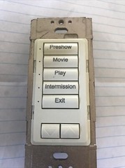 Lutron Homework’s ST-NB-NONE 7 Button