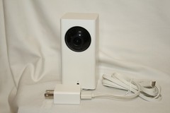 WYZE CAM PAN WYZECP1 INDOOR WI-FI CAMERA WITH NIGHT VISION AND 2-WAY AUDIO WORKS
