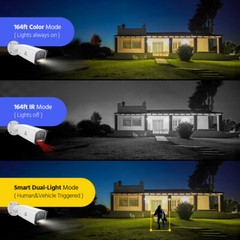 ANNKE 4K 8MP Full Color POE IP Security Camera 4X Optical Zoom Two Way Audio AI