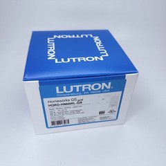Lutron Homeworks QS HQRD-HN6BRL-WH Hybrid 6 Button Keypad – White – NEW