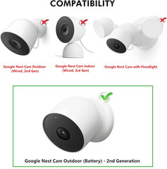 30Ft/9M Power Adapter Compatible with Google Nest Cam Outdoor or Indoor, Battery
