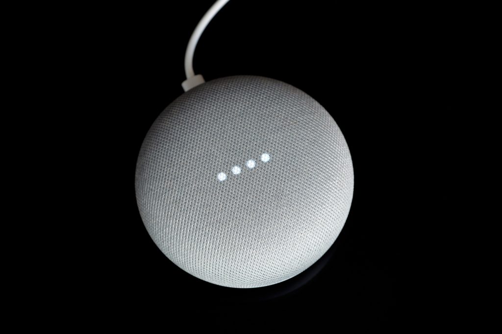 Google Home device to interact with home automation products
