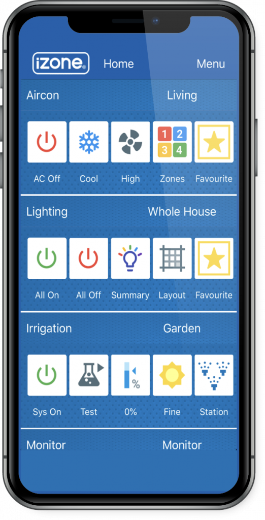 iZone Daikin Ducted Zone Smart Home Controller